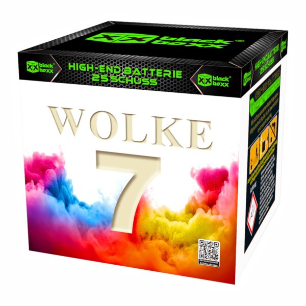 Blackboxx Wolke 7  25-Schuss-Feuerwerk-Batterie