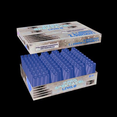 Blackboxx Pyro-Spektakel Level 8 140-Schuss-Feuerwerkverbund