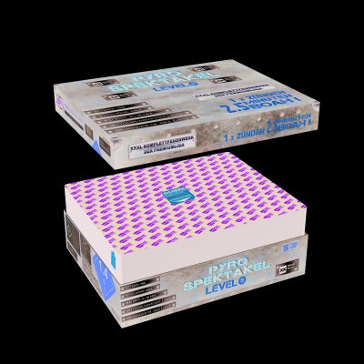 Blackboxx Pyro-Spektakel Level 8 140-Schuss-Feuerwerkverbund