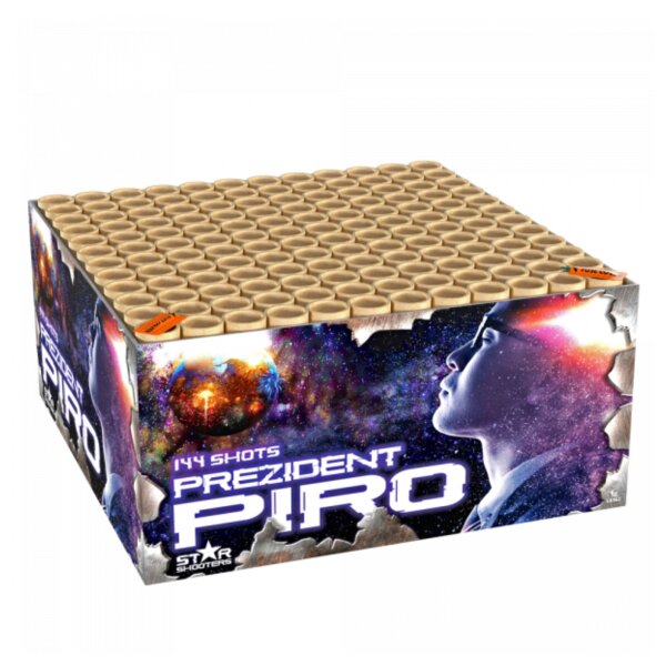 Lesli Prezident Piro144-Schuss-Feuerwerkverbund