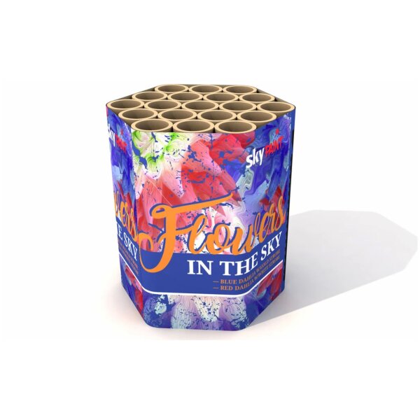 Fireevent Flowers in the Sky 13-Schuss-Feuerwerk-Batterie