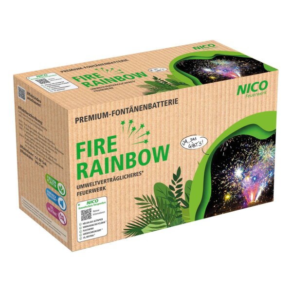 Nico Europe Fire Rainbow 8er-Fontänenbatterie