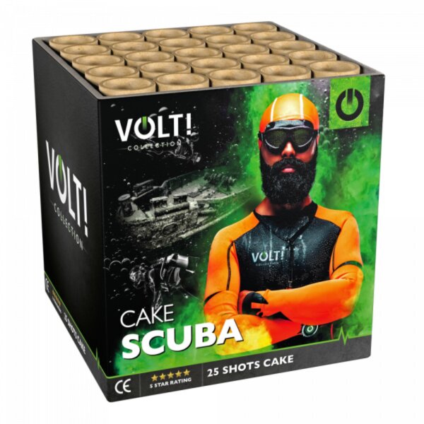 Volt! Scuba 25-Schuss-Feuerwerk-Batterie