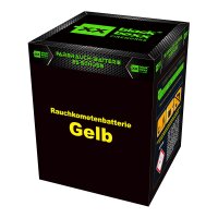 Blackboxx Rauchkometen Gelb 25-Schuss-Rauchkometen-Batterie