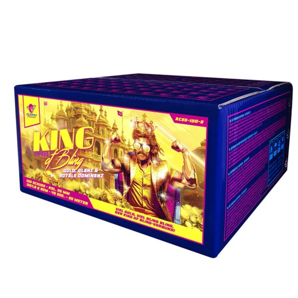 Albert King of Bling 100-Schuss-Feuerwerkverbund