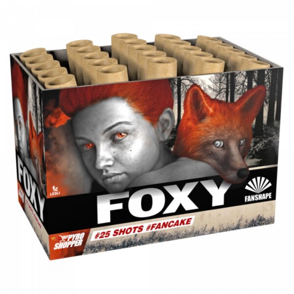 Lesli Foxy 25-Schuss-Feuerwerk-Batterie