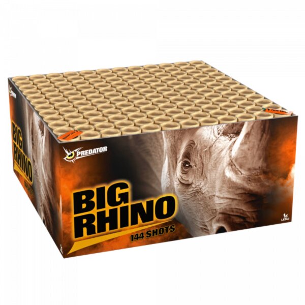 Lesli Big Rhino 144-Schuss-Feuerwerkverbund
