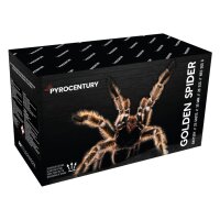 Pyrocentury Golden Spider 25-Schuss-Feuerwerk-Batterie
