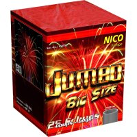 Nico Europe Jumbo Big Size 25-Schuss-Feuerwerk-Batterie...