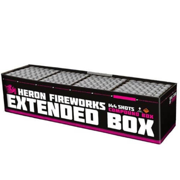Heron Extended Box 108-Schuss-Feuerwerkverbund