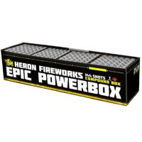 Heron Epic Powerbox 144-Schuss-Feuerwerkverbund