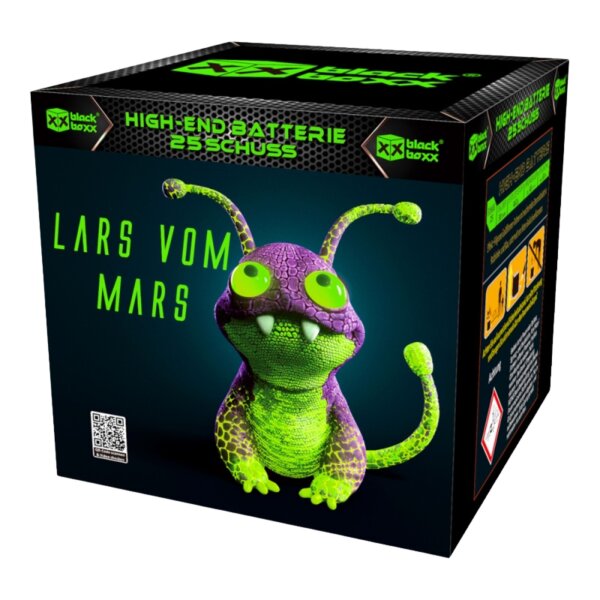 Blackboxx Lars vom Mars 25-Schuss-Feuerwerk-Batterie