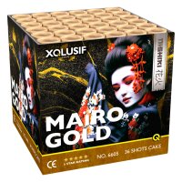 Lesli Mairo Gold 36-Schuss-Feuerwerk-Batterie