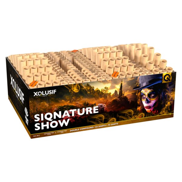 Lesli Siqnature Show 216-Schuss-Feuerwerkverbund