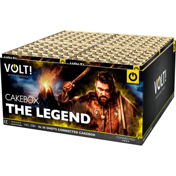 Volt! The Legend 144-Schuss-Feuerwerkverbund