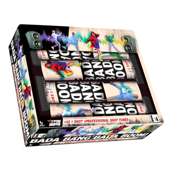 Lesli Bada Bang Bada Boom! 4er Schachtel