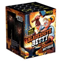 Nico Europe Blacksmith Betty 20-Schuss-Feuerwerk-Batterie
