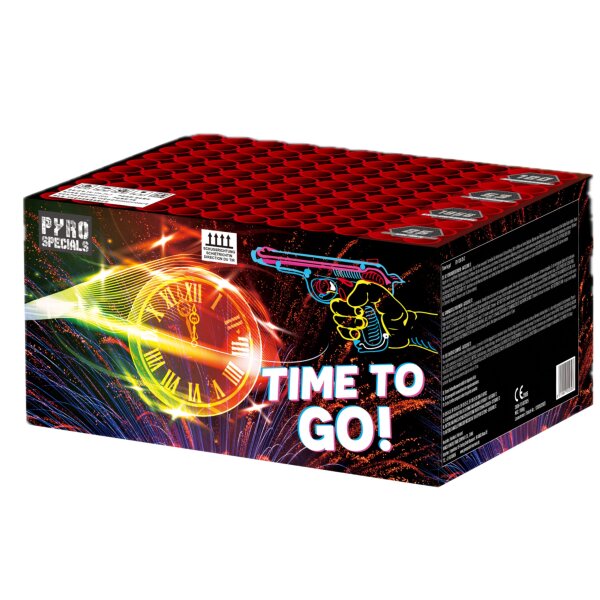 Pyro Specials Time to GO! 120-Schuss-Feuerwerkverbund