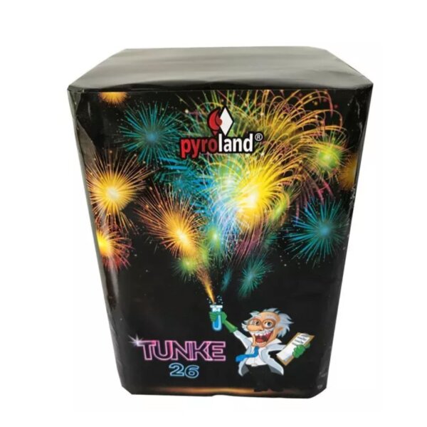 Pyroland Edelstück (ehem. Tunke26)  16-Schuss-Feuerwerk-Batterie