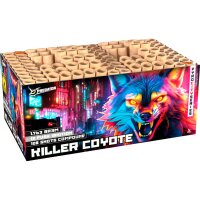 Lesli Killer Coyote 108-Schuss-Feuerwerkverbund