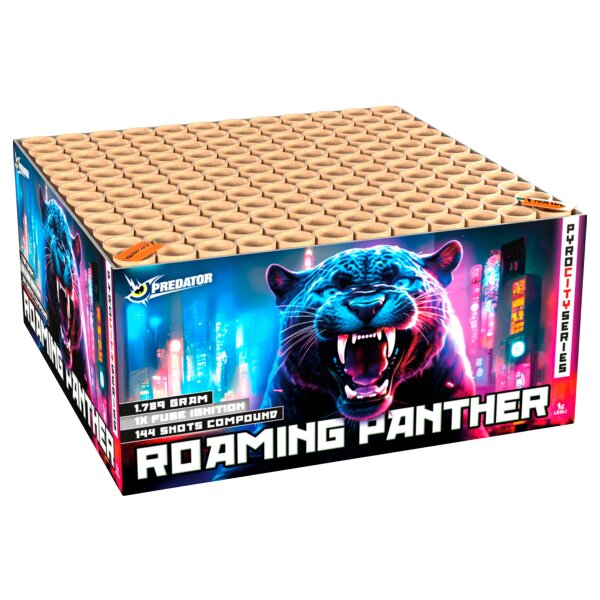 Lesli Roaming Panther 144-Schuss-Feuerwerkverbund