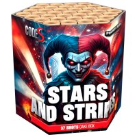 Lesli Stars And Stripes 37-Schuss-Feuerwerk-Batterie