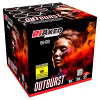 Riakeo Outburst 23-Schuss-Feuerwerk-Batterie