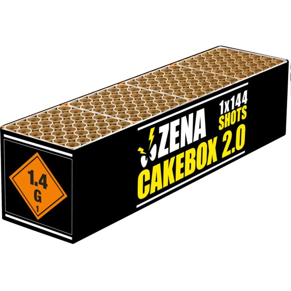 Zena Cakebox 2.0 / 144-Schuss-Feuerwerkverbund