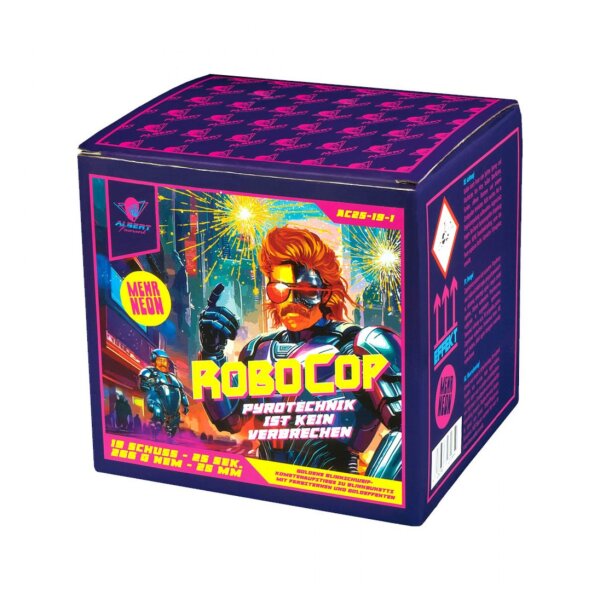 Albert Robocop 19-Schuss-Feuerwerk-Batterie