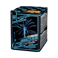 Argento Titanium Crossette Blue 16-Schuss-Feuerwerk-Batterie