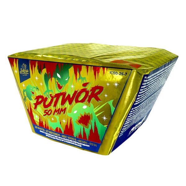 Iskra Potwor 25-Schuss-Feuerwerk-Batterie (NUR ABHOLUNG)