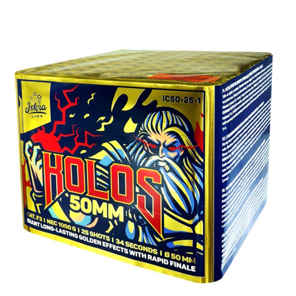 Iskra Kolos 25-Schuss-Feuerwerk-Batterie (NUR ABHOLUNG)