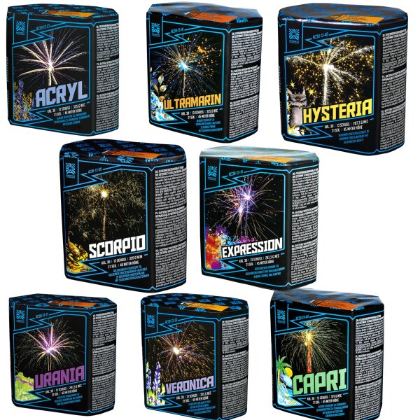 Argento Karton Deal 8x 13-Schüsser Set2