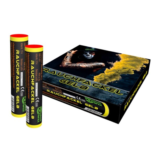 Blackboxx Rauchfackel Gelb 5er-Schachtel