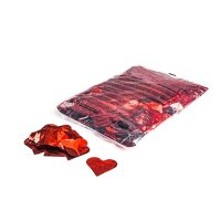 MagicFX Slow Fall Konfetti Metallic Rote Herzen 1kg