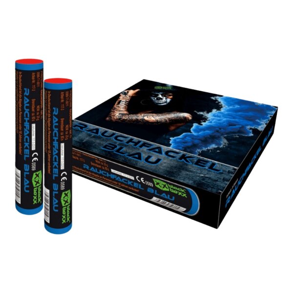 Blackboxx Rauchfackel Blau 5er-Schachtel