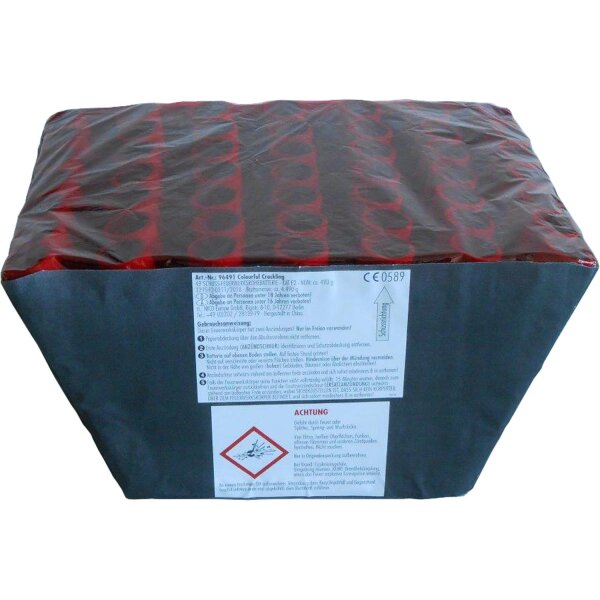 Nico Europe Colourful crackling 49-Schuss-Feuerwerk-Batterie