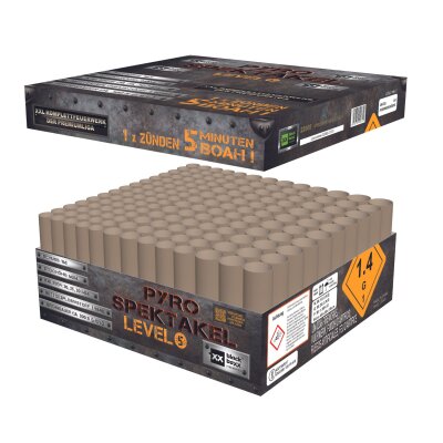 Blackboxx Pyro-Spektakel Level 5 165-Schuss-Feuerwerkverbund