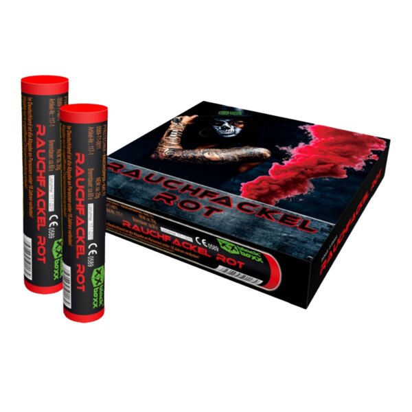 Blackboxx Rauchfackel Rot 5er-Schachtel