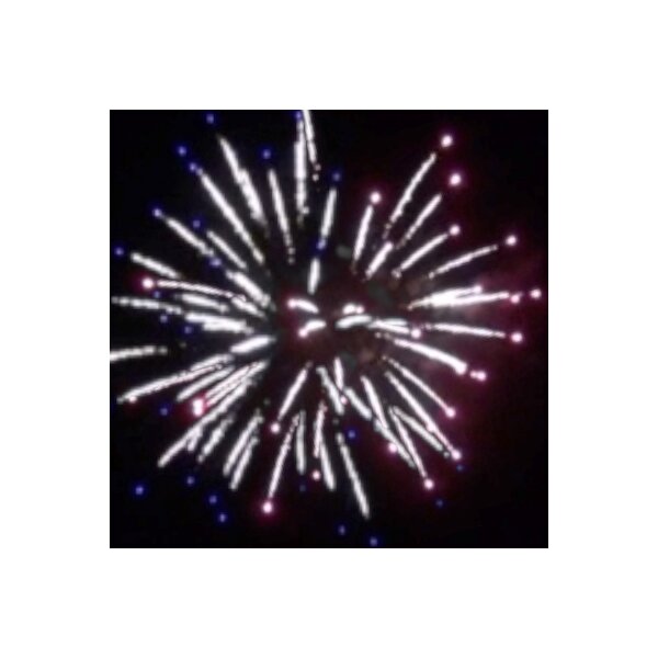 Blackboxx Red & Blue Willow 25-Schuss-Feuerwerk-Batterie (NUR ABHOLUNG)